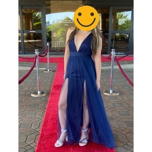 COPY - Elisabeth Pleated Tulle Formal Dress